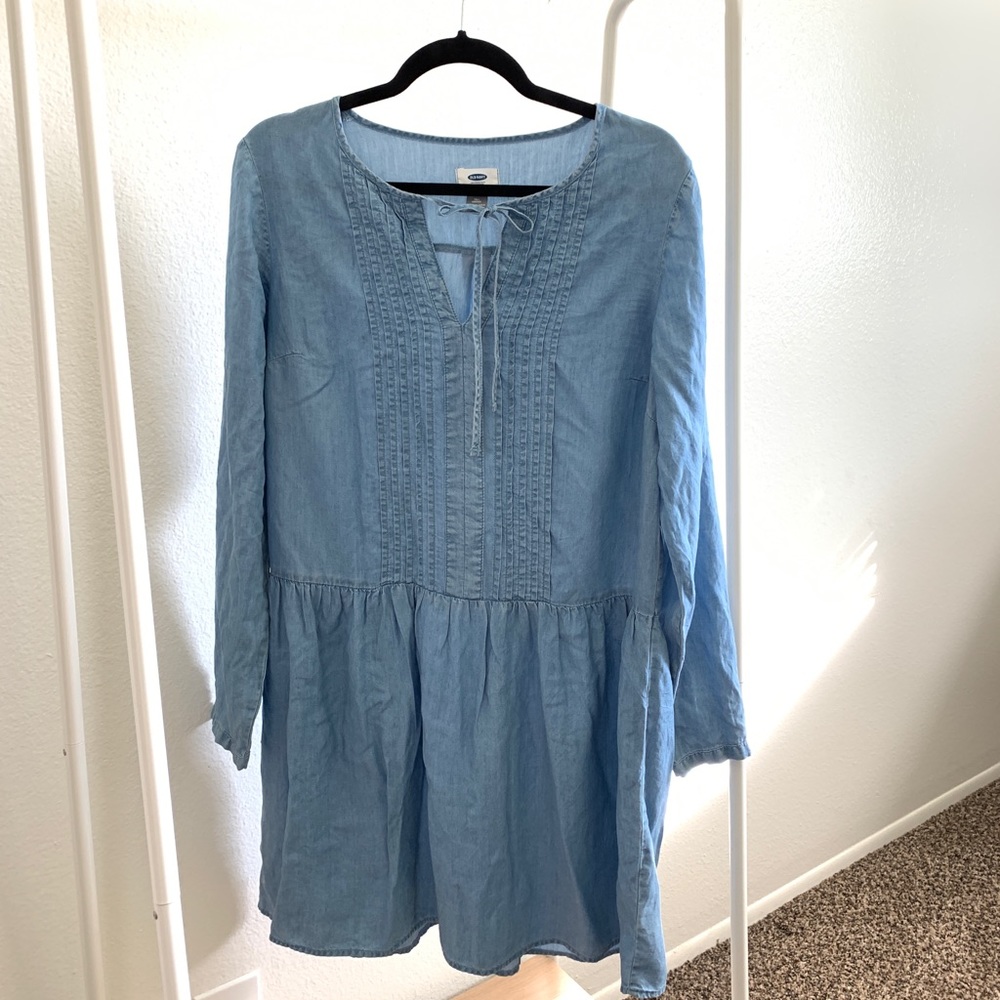 Old Navy tall chambray dress